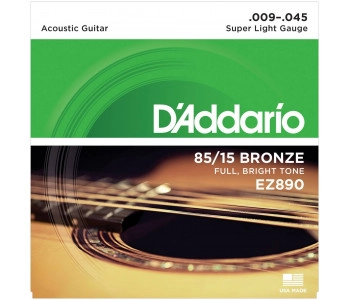 D'ADDARIO EZ890 - Струны для акустической гитары Даддарио