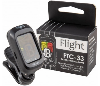 FLIGHT FTC 33 - Тюнер хроматический Флайт