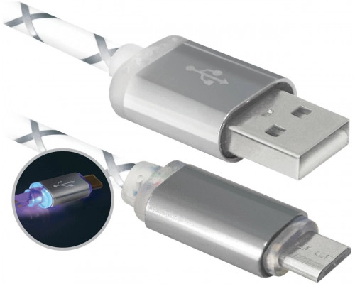 DEFENDER USB08-03LT серый - Цифровой кабель Дефендер