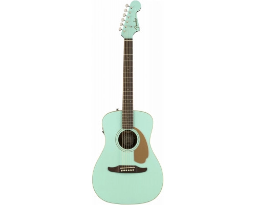Fender Malibu Player AQS Электроакустическая гитара, цвет лазурный Фендер