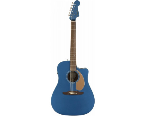 Fender Redondo Player BLB Электроакустическая гитара, цвет синий Фендер