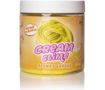 SLIME 'Cream-Slime с ароматом банана, 450 г.' - Набор для творчества слайм
