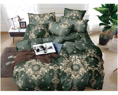 PANACOTTI Dream Line Royal Green - Комплект постельного белья 1 спальный