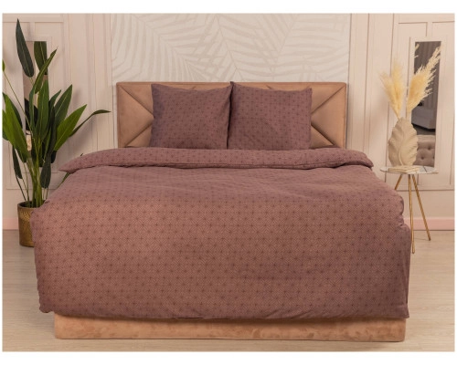 PANACOTTI Elegant Line Dark Brown - Комплект постельного белья 2-х спальный