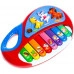 Музыкальная игрушка пианино детское 'Пианино световые эффекты, работает от батареек' ZABIAKA