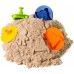 Набор для творчества кинетический песок ВОЛШЕБНЫЙ ПЕСОК 'Комплект с формочками 4 шт, песочный, 3 кг'
