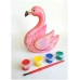 Набор для творчества БУМБАРАМ Копилка-раскраска 'Фламинго'