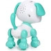 Робот «Умный дружок», интерактивный, звук, свет, цвет бирюзовый собака ZABIAKA